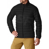 Black 100% Nylon with coating winter down jacket